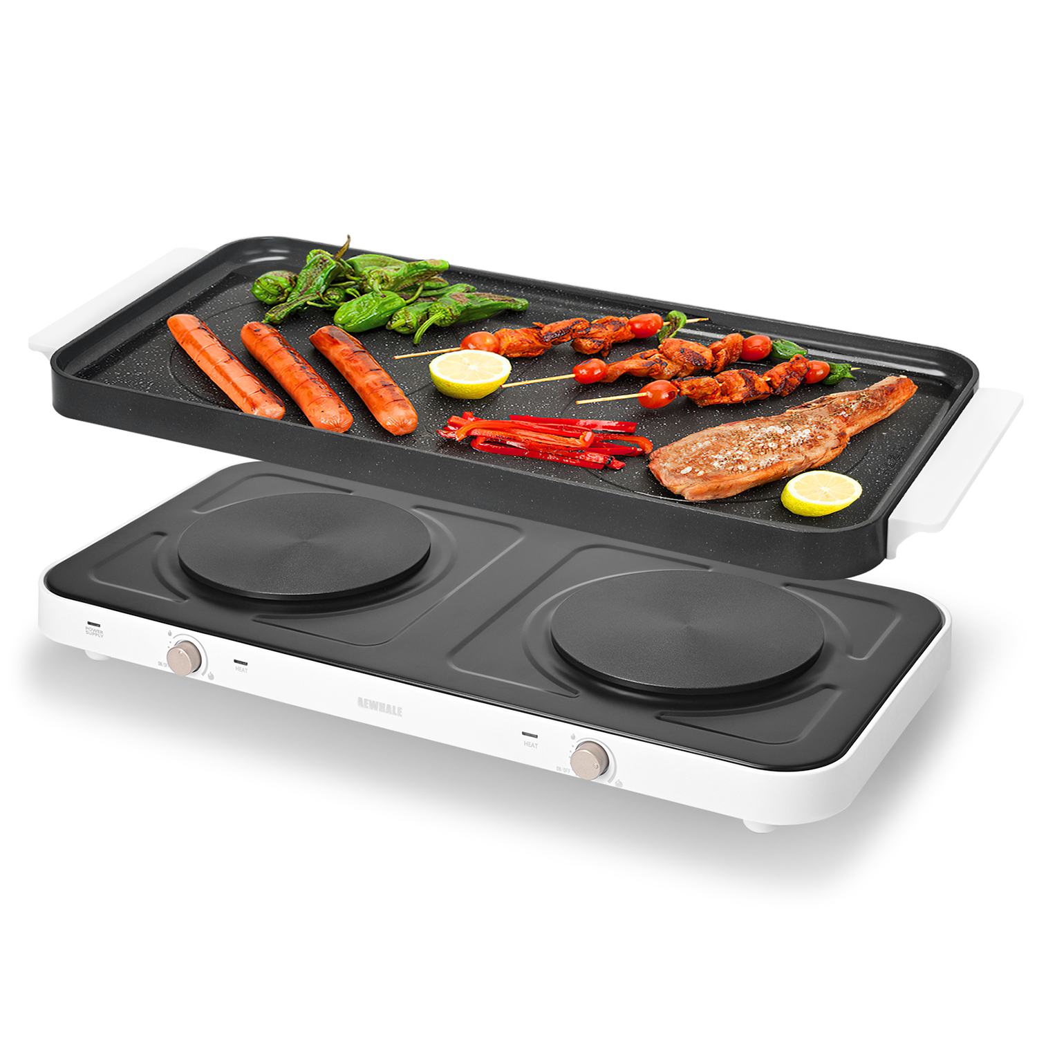 2-in-1ElectricGriddle_CountertopBurner-Black-2